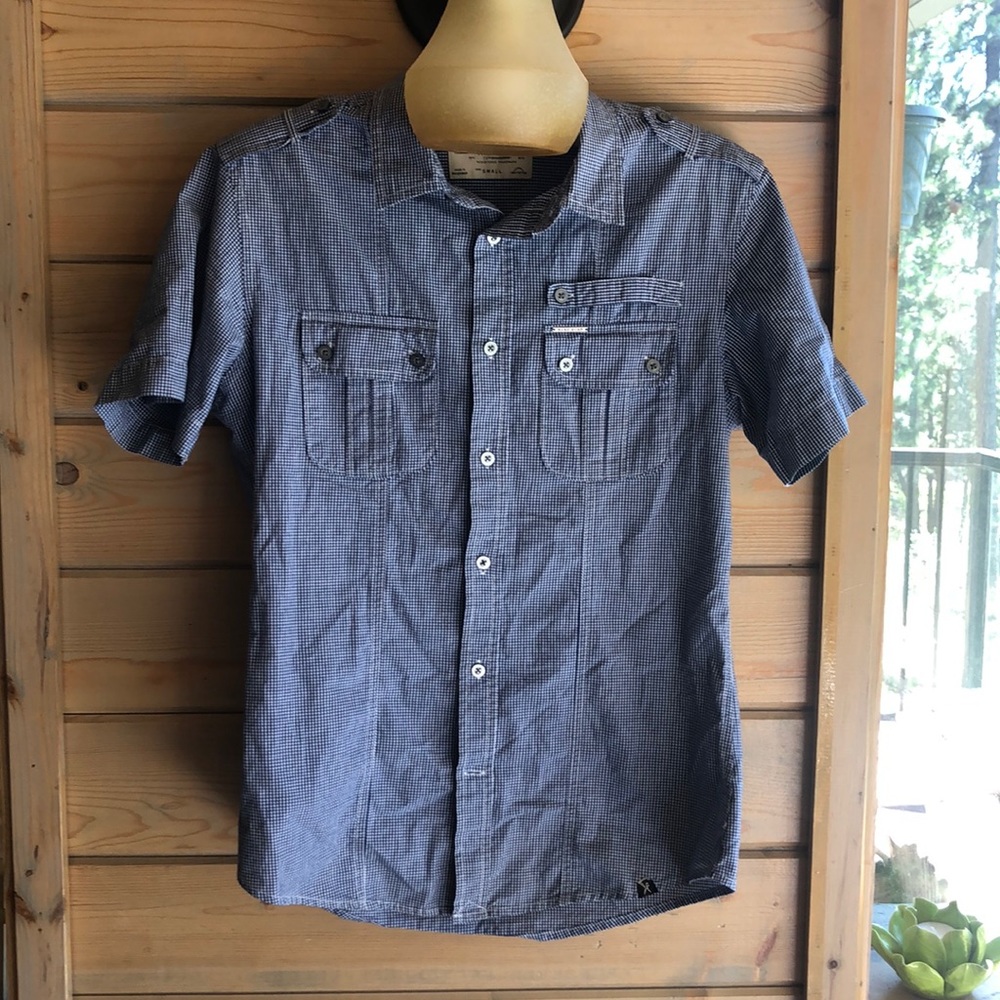 Marc Ecko button down short sleeve shirt
